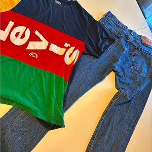 Levi's Blue Straight Jeans